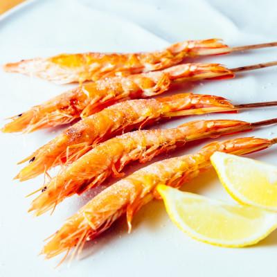 ふるさと納税 磐田市 希少【静岡県磐田市産】頭から丸ごと食べられる!国産 冷凍「幸えび/串打ち」「福えび」セット　陸上養殖 |  | 01