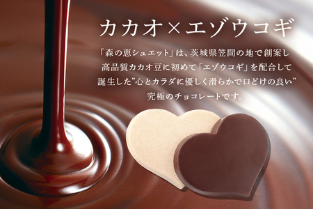 グッドヘルシー チョコ 「森の恵」詰合せ12枚入り　≪ハート≫ BO-006