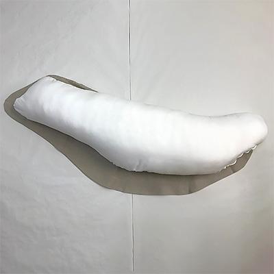 ふるさと納税 泉大津市 近江の麻抱き枕　リネン枕カバー付