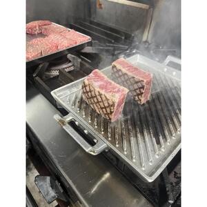 鳥取和牛のオーブン焼き（450ｇ）特製燻製ソース付＆鳥取和牛たっぷり手ごねホテルハンバーグ茸ソース（150g×６袋）
