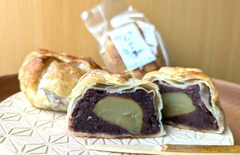 【名人戦勝負めし認定】ひねの里 くるみ餅＆栗パイセット（くるみ餅×5個,栗パイ×5個） 099H3567_イメージ3