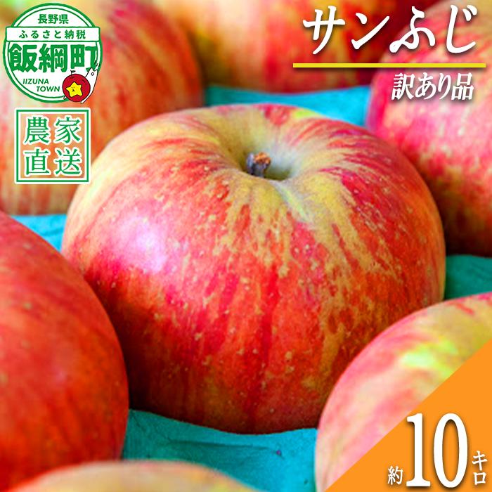 りんご サンふじ 訳あり 10kg 永正の地蔵尊神谷農園 2026年12