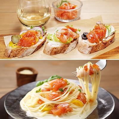 ふるさと納税 石狩市 佐藤水産の鮭ルイベ漬 140g×3個 |  | 03