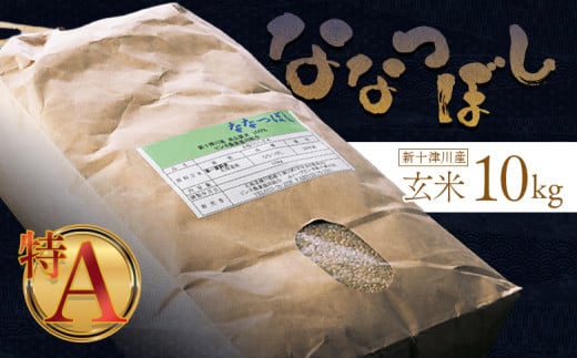 
            新米【令和6年度産】 ななつぼし 玄米 10kg ｜ オンライン 申請 ふるさと納税 北海道 新十津川 北海道産 米 ブランド ブランド米 お米 北海道米 道産米 ご飯 美味しい ギフト  贈り物 お取り寄せ 新十津川町日本穀物検定協会 食味ランキング 特Ａ【1101003】
          