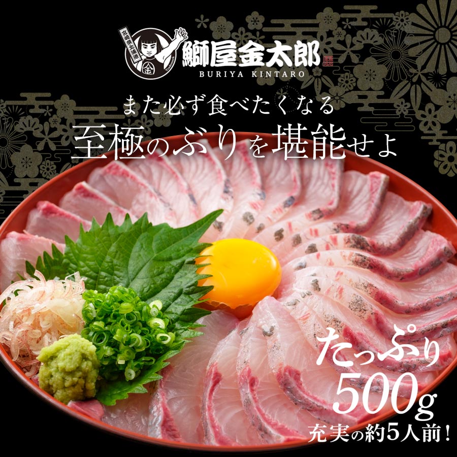 鰤屋金太郎【冷凍】ぶりスキンレスロイン500g N018-YZA0404_2_イメージ2