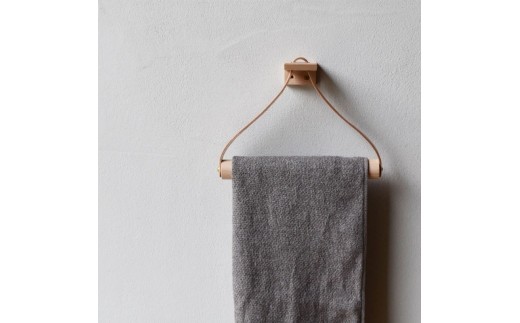 
                  革製品  タオルホルダー ブナ（カラーをお選びください）本革 国産 レザー Teha’amana 父の日 敬老の日 誕生日
                