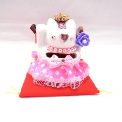 ふるさと納税 中間市 金運エリザベス(SS) 可愛いインテリア招き猫 |  | 03