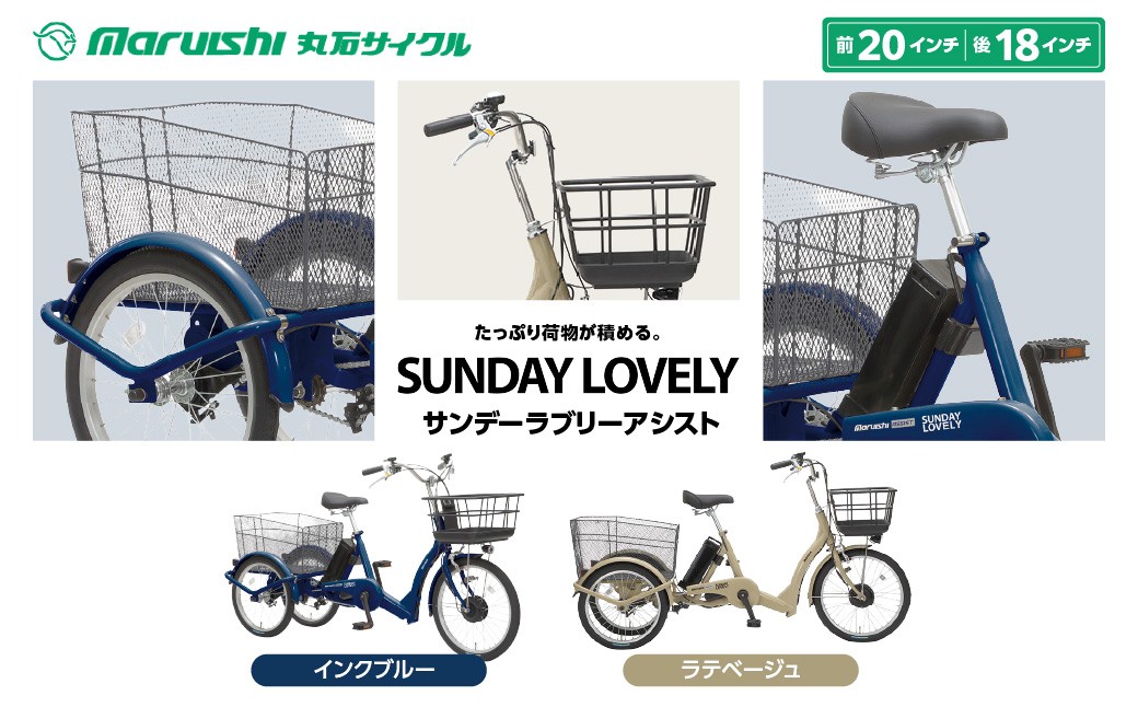 
                  594-001 サンデーラブリーアシスト（丸石サイクル）YSKR118
                