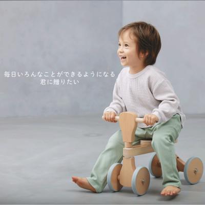 ふるさと納税 三木市 HOPPL(ホップル)オリジナル商品　ファーストウッディバイク シーグリーン |  | 01