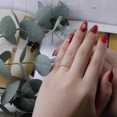 ふるさと納税 飯塚市 スイートテン　ダイヤモンド　指輪　K18PG　mai |  | 01