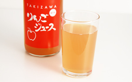 品種おまかせ 滝沢りんご ジュース 720ml 3本 ／ りんご リンゴ 林檎 りんごジュース リンゴジュース 林檎ジュース ストレート ストレートジュース 果汁 果汁100％ 果汁１００％ 定番 フ