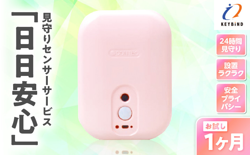 
            【鹿児島市限定】見守りサービス “日日安心”（1ヶ月お試しプラン）　K327-001_01
          