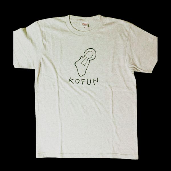 【ふるさと納税】総社ぐるぐる古墳部 オリジナルTシャツ 古墳Tシャツ（ライトグレー）