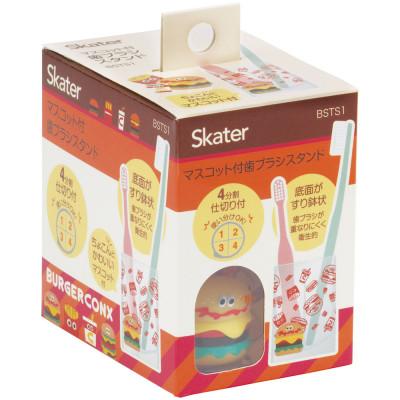 ふるさと納税 奈良市 マスコット付き 歯ブラシスタンド BSTS1 バーガーコンクス 2-018 スケーター 699566 |  | 02