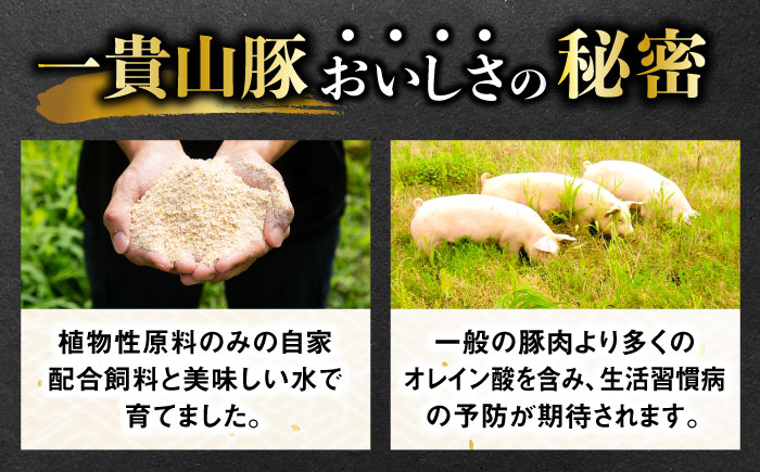 ほのかな甘味と広がる旨味 一貴山豚 しゃぶしゃぶ 食べ比べセット 糸島市 / いきさん牧場 [AGB001] 冷蔵