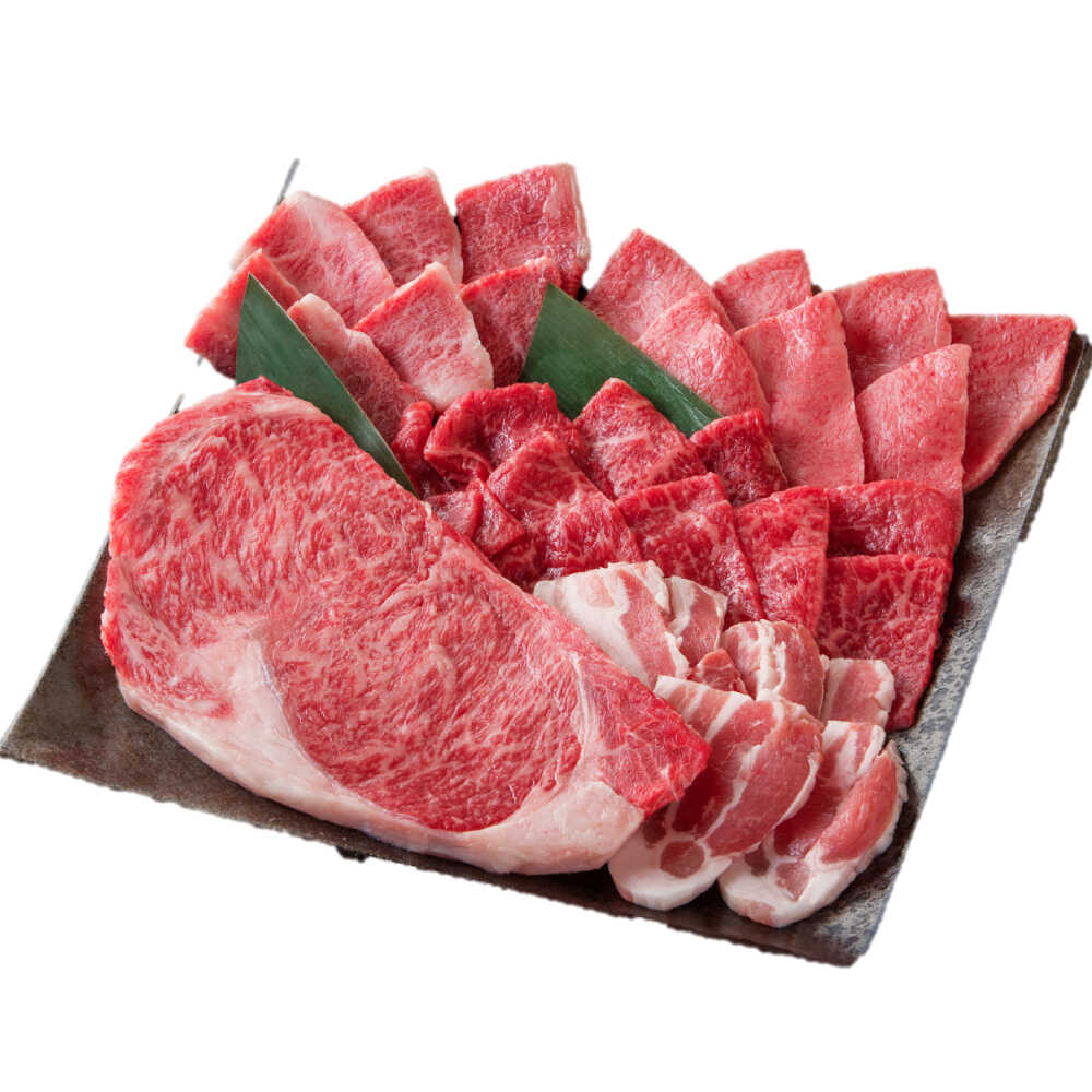 【ふるさと納税】佐賀県産牛・豚 焼肉セット550g （5種） / 佐賀県 / 一般社団法人龍乃 [41ANAC090]