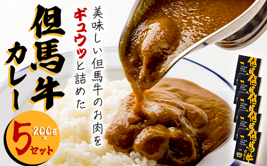 但馬牛カレー(200g)×5セット