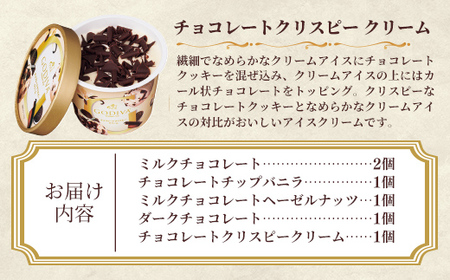 【ふるなび限定】【ゴディバ】GODIVA アイスコレクション 5種 6個 - 贅沢 ご褒美 アイス アイスクリーム  贈り物 夏 お菓子 スイーツ お取り寄せ チョコレートアイス チョコアイス ダーク