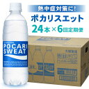 【ふるさと納税】【熱中症対策】＜6回定期便＞500ml 1箱（24本）×6回 ポカリスエット 吉野ヶ里町/大塚製薬 [FBD007]