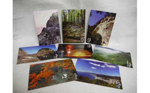 
            熊野いいとこ撮り♪【熊野八景☆8枚入り】×3組『海と山の魅力満載☆熊野名所の絵はがき』【kmkn0030】
          