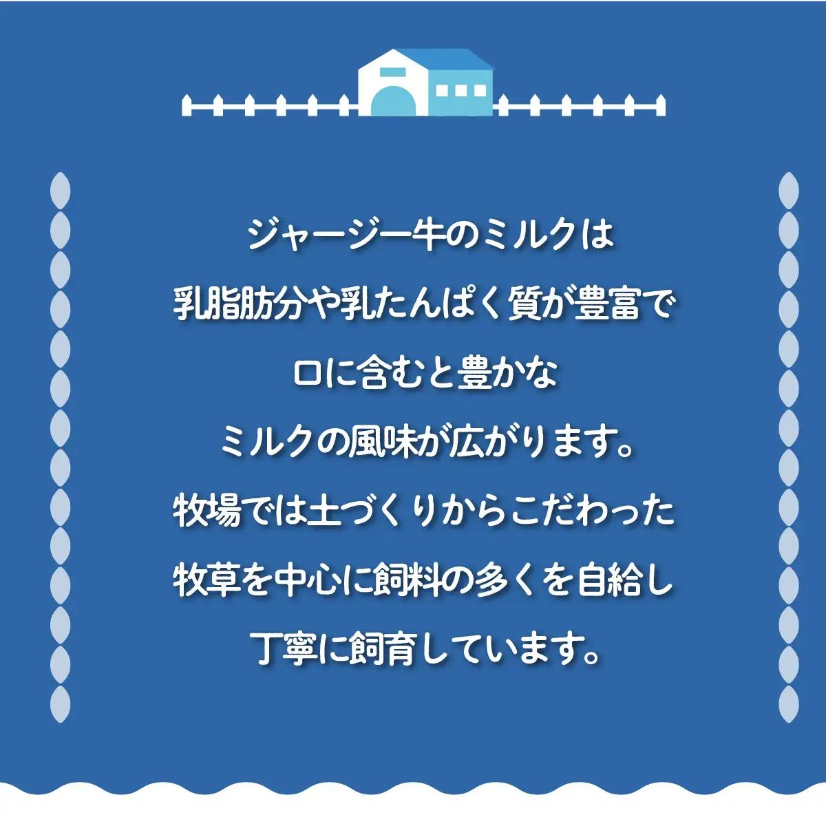 ジャージー牛乳 750ml ×3 SKM046