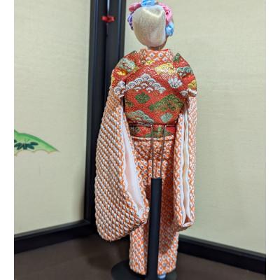 ふるさと納税 松崎町 ドール着物　着せ替え人形の着物　明治時代に絹織物で栄えた松崎町で製作する小さな着物と帯セットT |  | 02