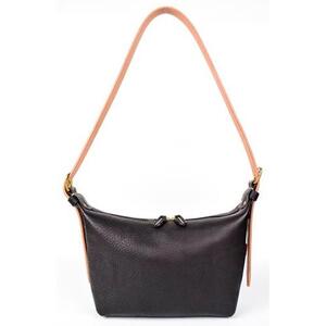 【minca】】栃木レザーのショルダーバッグ02M 斜めがけ コンパクトサイズ/Shoulder bag 02M/ブラック　533【かばん ファッション 人気 おすすめ 】