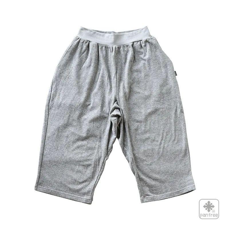 
                  とにかく楽なサルエルパンツ ショート 杢グレー FREE ／ まちづくり観光振興機構 腹巻 リラックス パンフリー おしゃれ プレゼント 奈良県 田原本町
                