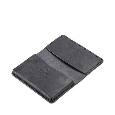 ふるさと納税 豊岡市 豊岡財布 haakiLeatherカードケース HLC500 ネロ |  | 03