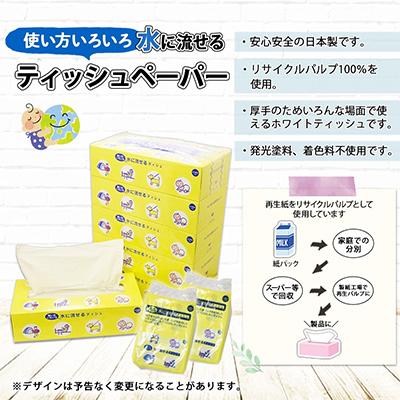 ふるさと納税 倶知安町 【毎月定期便】とけまるくん ボックスティッシュ 10箱 ポケットティッシュ 96個 セット 全12回 |  | 01