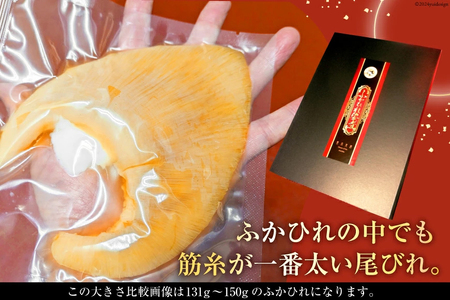 プリプリ ふかひれ 尾ビレ 姿煮 2枚入（1枚101g〜130g）専用かけダレ270g×2袋 セット [有限会社鼎陽 宮城県 気仙沼市 20564717-b] フカヒレ 鱶鰭 タレ付き 鮫 さめ サメ