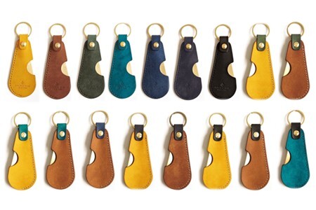 携帯用 靴べら 09 グリーンブラウン