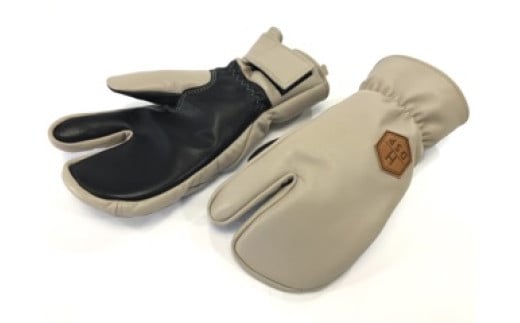 DSPグローブ 撥水スリーフィンガー アイボリー M スキー・スノーボード兼用グローブ(GS-TH)【N0560401_IV_M】