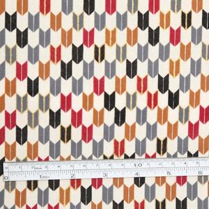 【ブルー】紀州晒 紀州和晒 シーチング コットン 綿 綿100% 生地 布  民芸シリーズ 民芸 和柄 矢絣 和風 WAGARA おしゃれ ハンドメイド 手芸 手作り 3m 約110cm