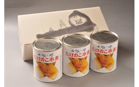 白子筍 水煮 1.5kg (500g×3)  缶詰 京たけのこ たけのこ水煮 井手町