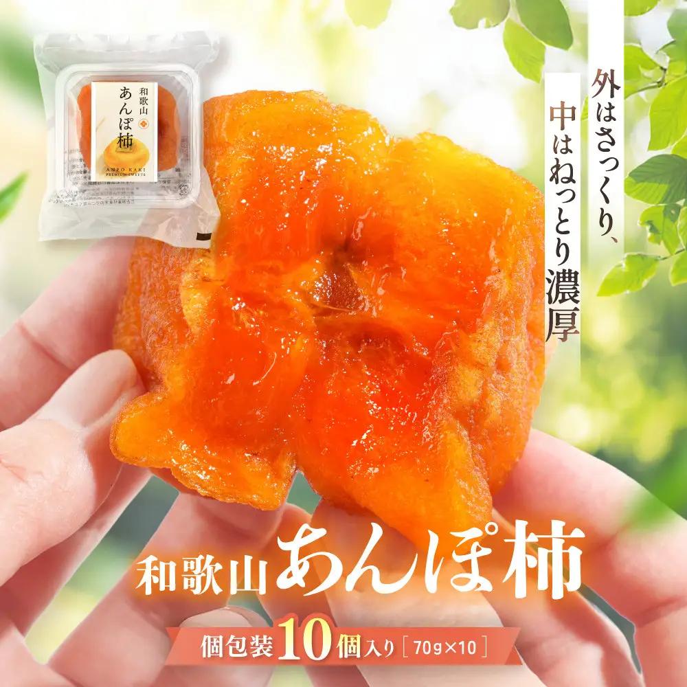 あんぽ柿 70g×10個｜あんぽ柿