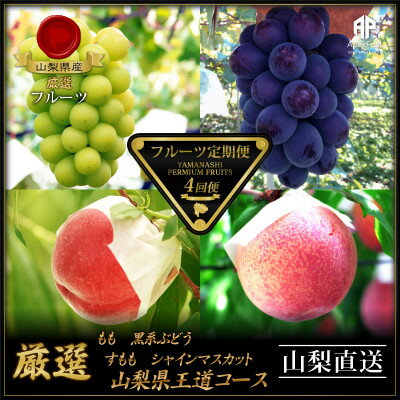 【ふるさと納税】【発送月固定定期便】フルーツ定期便全4回【配送不可地域：離島】【4066761】