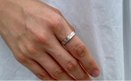 Moon Surface Ring リング 指輪 おしゃれ デザイン アクセサリー レディース メンズ 藤沢市 神奈川県