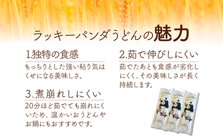 うどん ラッキーパンダうどん 36食 | 乾麺 所沢 麺 セット