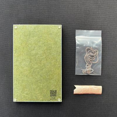 ふるさと納税 中野市 箔アートプレート　小サイズ6枚選-2 |  | 02