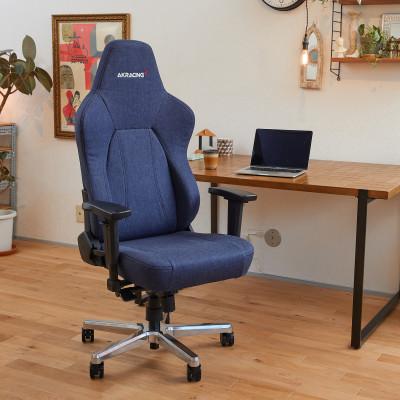 ふるさと納税 井原市 AKRacing オフィスチェア ゲーミングチェア Premium Denim Lite