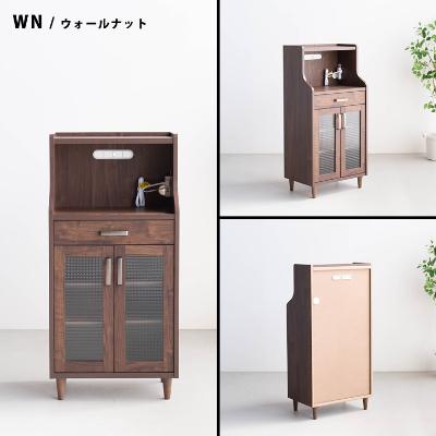 ふるさと納税 大川市 ピグミー ミドルキャビネット ウォールナット(幅60高さ124) |  | 03