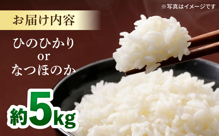 【R7年産】上鈴田のお米 5kg  白米 米 長崎県産 大村市 鈴田峠農園 [ACAJ008]