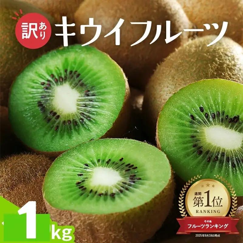 わけあり キウイ 1kg+250g（傷み補償分） 扁平果 / 和歌山 家庭用 フルーツ 果物 くだもの ※2026年11月中旬より2027年4月下旬頃順次発送予定 ※北海道・沖縄・離島配送不可 【ikd505-c-1-fw】