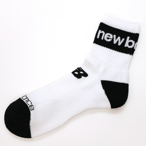 【2026年3月から順次発送】ニューバランスゴルフ ソックス 1足 61862【ホワイト】《 靴下 くつした ソックス ゴルフソックス ニューバランス 》【2501T14003_01】