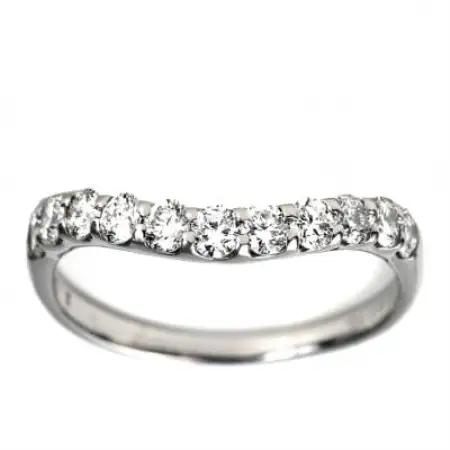 プラチナウェーブダイヤモンドリング 0.50CT R3609DI-P2 #8【配送不可地域：離島・沖縄県】【1748744】