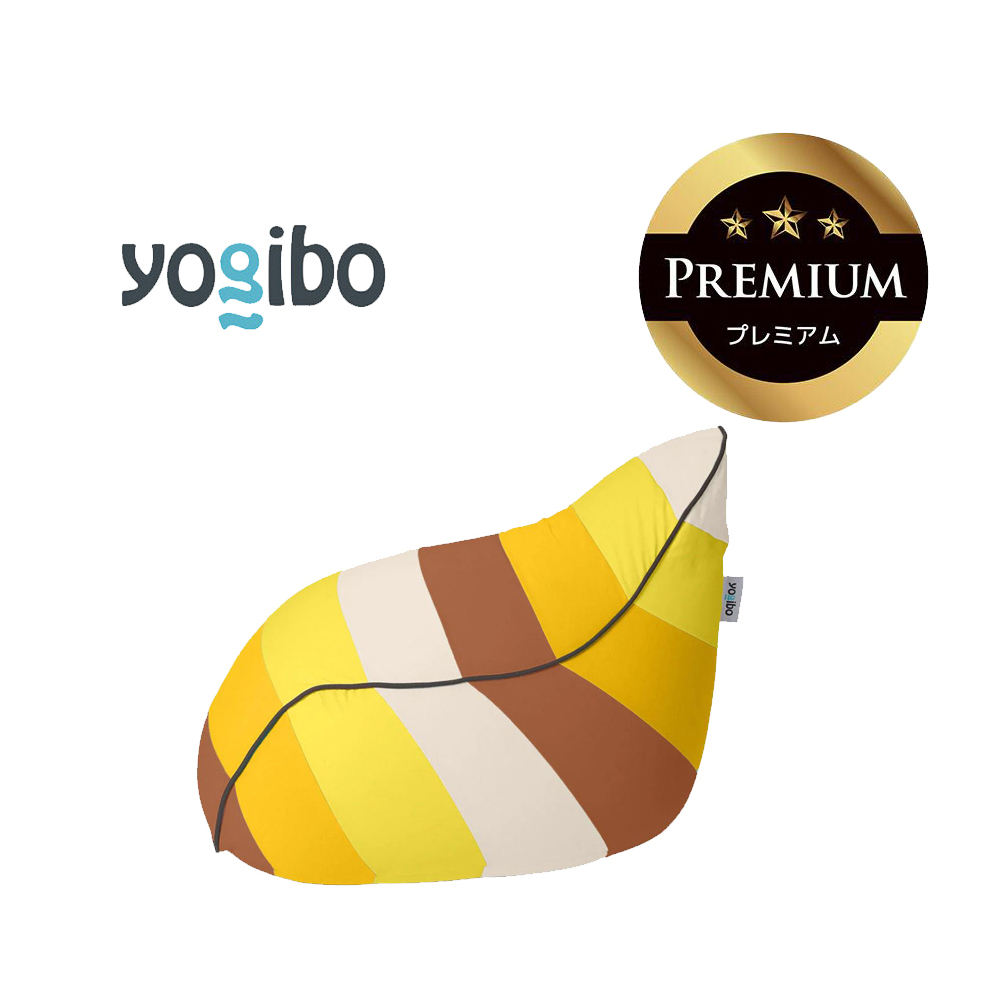Yogibo Lounger Rainbow Premium サンセット│送料無料 全国配送離島含 ビーズクッション カバー 洗える（ヨギボー ラウンジャー レインボープレミアム）