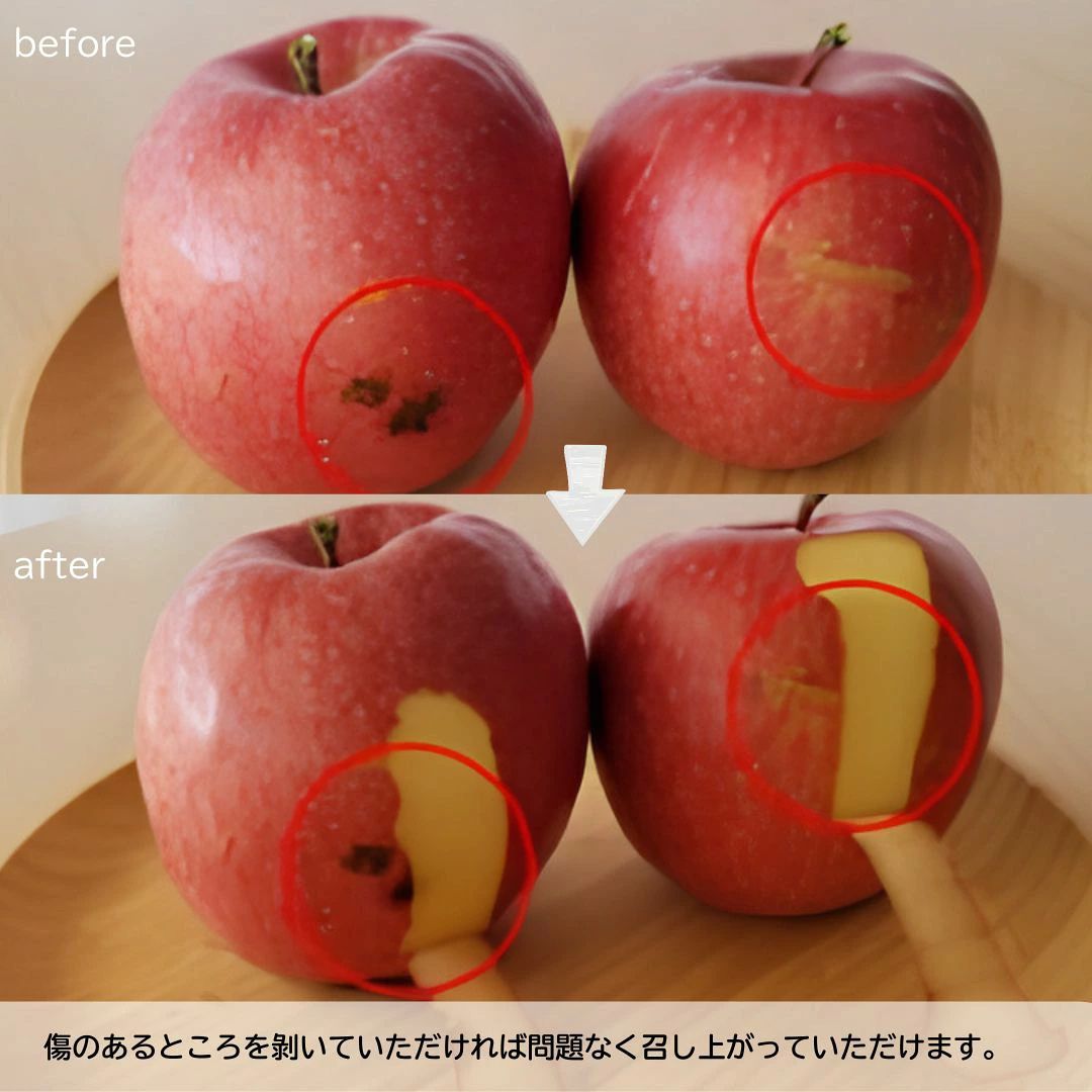 KR32 りんご シナノゴールド 家庭用 約5kg（10～16玉）／10月下旬頃～配送予定//長野県 南信州 リンゴ 林檎 黄色りんご 訳あり 自家用 農家直送 農家支援 産地直送
