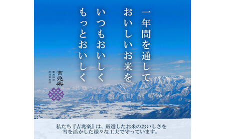 【頒布会】雪温精法　新潟県産こしひかり　5Kg　全12回