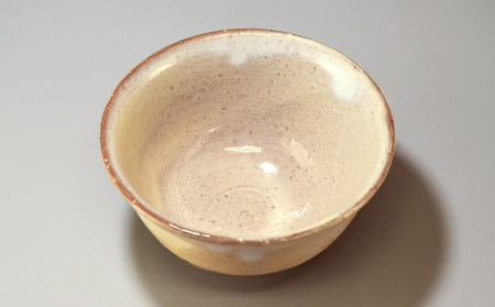 萩焼 ごはん茶碗（粉引）